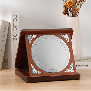 صناديق ميداليات خشبية عالية الجودة مخصصة ولويحات تذكارية للتقاعد لوحات فخرية معتمدة بأنماط نموذجية - Product Image 4