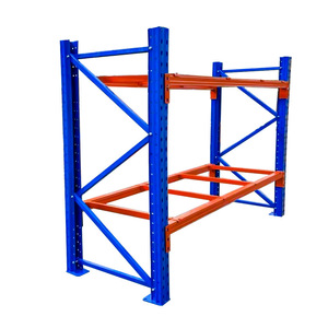 Palet Warehouse Racks Factory-Direct Étagères d'entrepôt en métal réglables à usage intensif Stacking Racks - Product Image 2