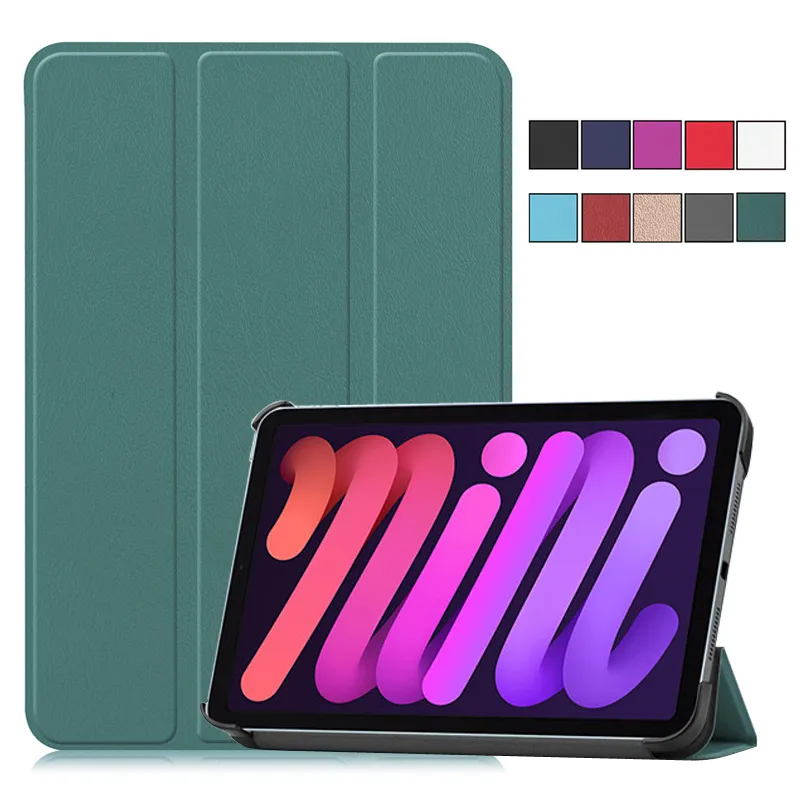 Voor Apple Ipad 9 10.2 2021 Case Pu Leather Tri-Fold Cover Voor Ipad 7th 2019 Voor Ipad 8th generatie 2020 9th 10.2 Tabletten Mouw