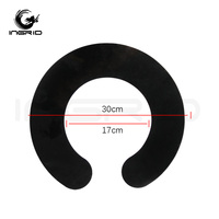 Vente en gros de fournitures de salon de coiffure pour barbier professionnel en silicone Cape de coupe de cheveux châle en silicone pour cheveux