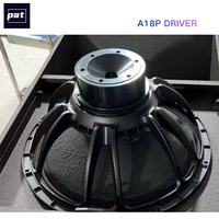 Nouveau design Pat A18, caisson de basses actif professionnel de 18 pouces, amplificateur 800W, 2 canaux XLR, portable, étanche, son surround
