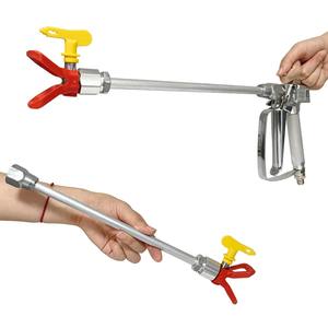 Pistolet de pulvérisation de peinture sans air en acier inoxydable haute pression avec protection de buse - Product Image 3