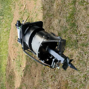 Foreuse hydraulique pour excavatrice, déracineuse de souches, machine de défrichage pour vergers, accessoire de défrichage pour la remise en état des terres forestières - Product Image 5