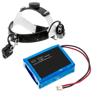 Batteria ai polimeri di litio medicale <span class=keywords><strong>3</strong></span>.7V compatibile con faro chirurgico KARL STORZ 094125A - Product Image 6