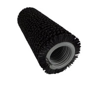 Brosse à rouleau spirale industrielle personnalisable en nylon souple OEM pour le dépoussiérage, le nettoyage des panneaux solaires, les convoyeurs et les bobines rotatives