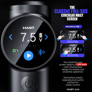 <span class=keywords><strong>Machine</strong></span> à tatouer intelligente Bluetooth sans fil 2300mAh stylo de tatouage de mât en gros - Product Image 3