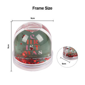 Bola de Nieve Personalizada con Foto para Decoración de Navidad y Bodas - Product Image 5