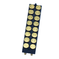 Connecteur Pogo Pin Charger Double Rangée 16 Broches