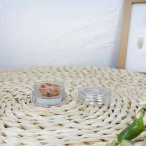 Impression personnalisée 1oz 2oz 3oz 4oz Pot en verre rond de luxe avec bouchon CR - Product Image 1