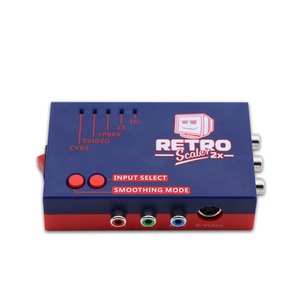 Adaptateur de <span class=keywords><strong>jeu</strong></span> vidéo pour consoles de jeux rétro PS2/N64/NES/Dreamcast/<span class=keywords><strong>Saturn</strong></span>, convertisseur A/V et doubleur de lignes RetroScaler2X - Product Image 3