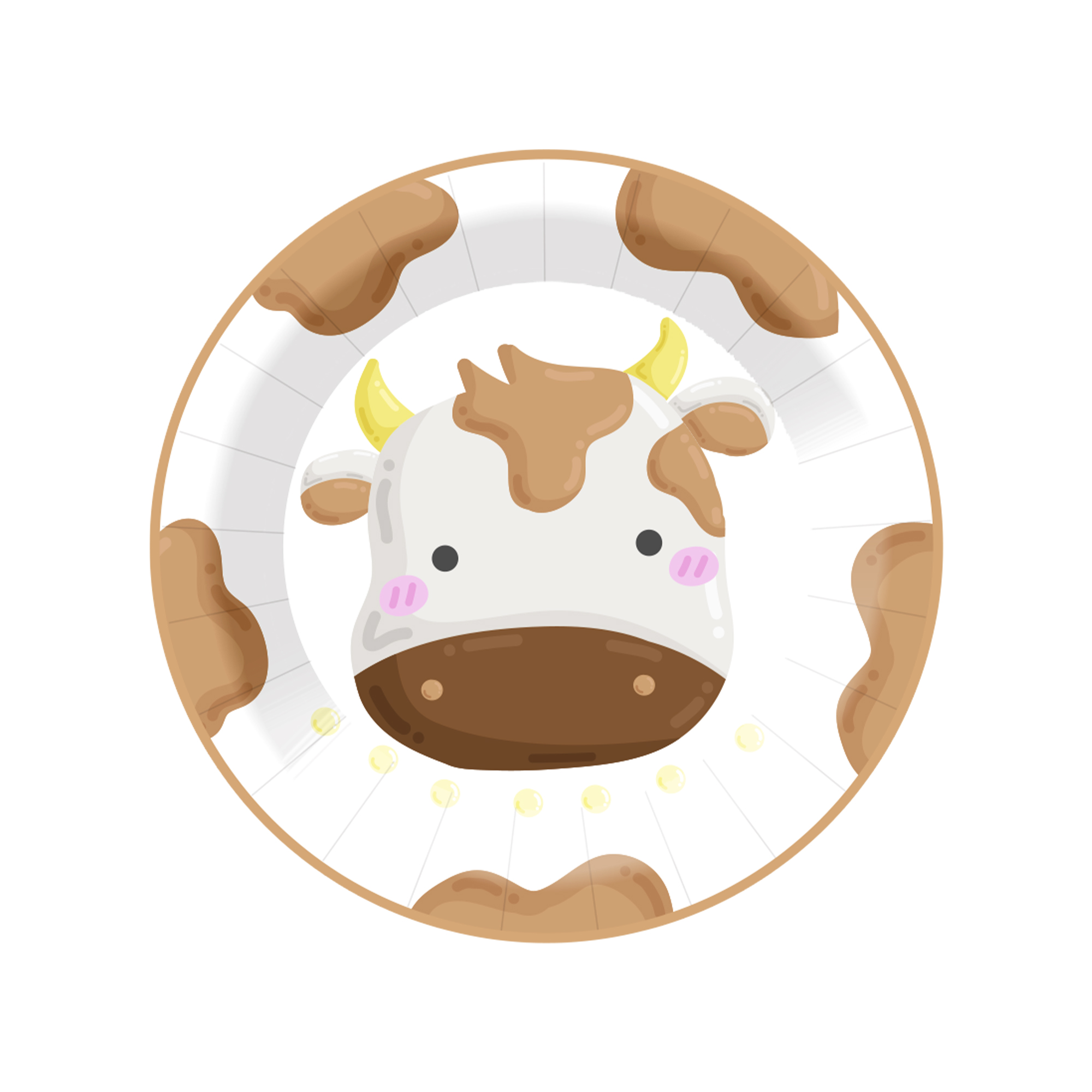 7 inch plate-8