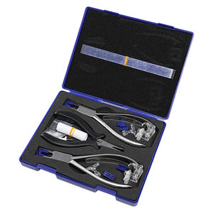 Aist Optics 10-Piece Professional Rimless Glasses Repair Toolkit Optical <b>Pliers</b> <b>Set</b> Silhouette Eyewear Assembly Hand Tools - Product Image 1