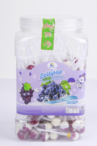 Grape Lollipop Dai Long Supplies Best Quality Delicious Fruit <b>Candy</b> With Stick Tasty <b>Candy</b> Good Product - Product Image 5