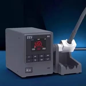 Estación de soldadura YCS S1 110W Estación de retrabajo Digital de alta potencia con 3 uds <span class=keywords><strong>C210</strong></span> Punta de soldador para herramientas de reparación de teléfonos móviles - Product Image 2