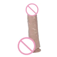 Xise pênis de brinquedo manual, vara grande pyrex dildo para mulheres
