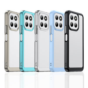 Funda Transparente Para <span class=keywords><strong>Honor</strong></span> X6C, Carcasa Protectora Antirrayones Delgada y Ligera de TPU+Acrílico a Prueba de Golpes Para Móvil <span class=keywords><strong>Honor</strong></span> X9B X7C X8C X9C - Product Image 1