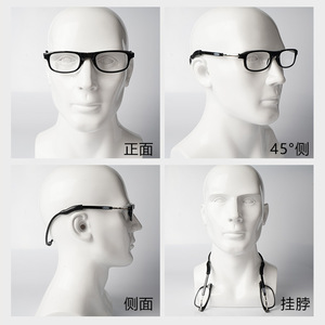 OBAOLAY แว่นอ่านหนังสือสีน้ำตาลพับได้น้ำหนักเบาสำหรับทุกเพศรูปหน้าวงรี - Product Image 4