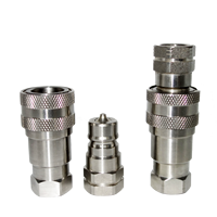 NAIWO Haute Qualité ISO 7241-A Connecteur Rapide Acier Inoxydable 3/8 ''Raccord Rapide Hydraulique Usine Directe Joints Rapides