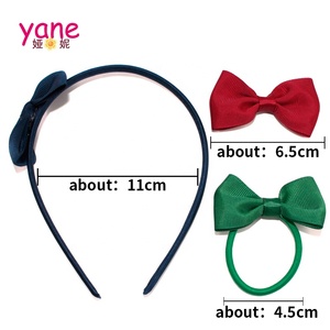 Torna <span class=keywords><strong>A</strong></span> Scuola di Stile Della Fascia Dell'<span class=keywords><strong>arco</strong></span> Dei Capelli Della Fascia E Clip di Capelli Accessori Per Capelli Set Per Le Ragazze - Product Image 2