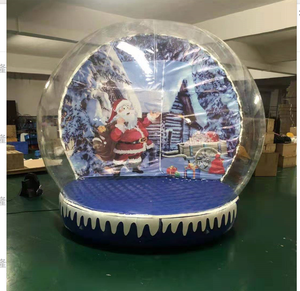 Tùy chỉnh chất lượng cao Inflatable giáng sinh Quả cầu tuyết bóng cho trang trí ngoài trời - Product Image 3