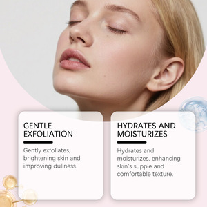 Gel exfoliant pour le visage, nettoie en douceur la peau du visage, hydrate, ne laisse pas la peau tirée, rafraîchissant, soin quotidien de la peau. - Product Image 3