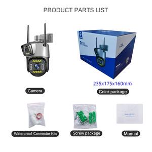 Cámara de Seguridad CCTV Inalámbrica de Doble Lente <span class=keywords><strong>WiFi</strong></span> / 4G, Impermeable, PTZ, Red <span class=keywords><strong>WiFi</strong></span>, H.265, P2P, 4MP, Audio, Seguimiento Automático, Cámara <span class=keywords><strong>IP</strong></span> - Product Image 6