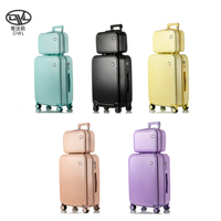 Ensemble de petites bagages ABS frais multicolores modernes avec logo personnalisable pour le voyage Ensemble de bagages à main