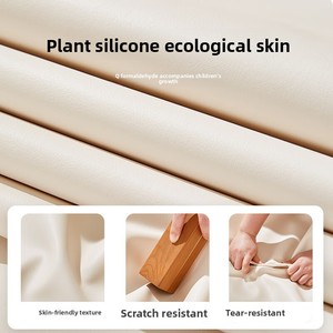 Modern Space Saving Children's <strong>Bed</strong> &amp; Crib for Babies <strong>with</strong> Soft Cushion Pine Wood Frame Customizable Size - Product Image 4