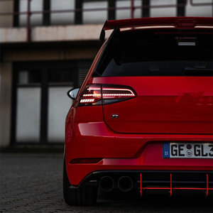 Alerón TCR Negro Brillante para Techo, Kit de Carrocería para VW <span class=keywords><strong>Golf</strong></span> 7 R Mk7 <span class=keywords><strong>GTI</strong></span> 2015 2016 2017 <span class=keywords><strong>2018</strong></span> 2019 2020 2021, Accesorio de Tuning - Product Image 4