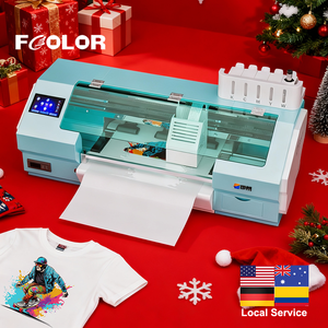 Impresora FCOLOR de 14 Pulgadas (35 cm) de Rollo <span class=keywords><strong>a</strong></span> Rollo A3 DTF para Epson XP600 I3200 con Alimentación Automática de <span class=keywords><strong>Película</strong></span>, Impresora de Transferencia Térmica DTF - Product Image 1