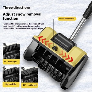 Machine <span class=keywords><strong>à</strong></span> <span class=keywords><strong>neige</strong></span> électrique sans fil pliable pour la maison, <span class=keywords><strong>pelle</strong></span> <span class=keywords><strong>à</strong></span> <span class=keywords><strong>neige</strong></span> industrielle <span class=keywords><strong>à</strong></span> batterie au lithium - Product Image 3