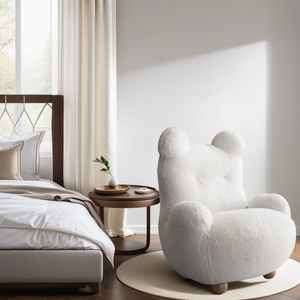 <span class=keywords><strong>Fauteuil</strong></span> d'appoint pour enfants en forme d'<span class=keywords><strong>ours</strong></span> avec logo personnalisé, revêtement 100 % tissu, pour chambre d'enfant/salon, service OEM - Product Image 3