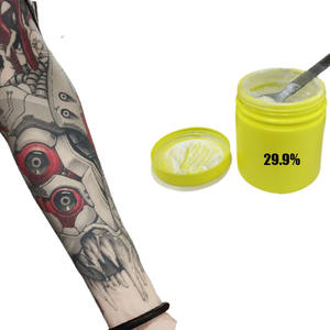 Meilleure marque 500ml crème de tatouage produits de beauté poudre de henné produit de détatouage logo de pommade de tatouage personnalisé - Product Image 5