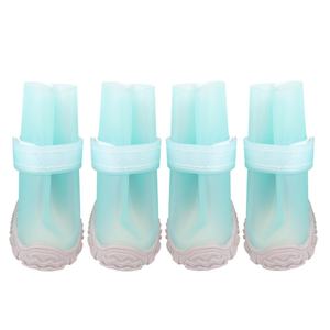 Zapatos de Silicona para Perros, Botas para Perros Grandes, Zapatillas Deportivas para Exteriores, Impermeables, Antideslizantes, Botas de Lluvia para Perros - Product Image 3