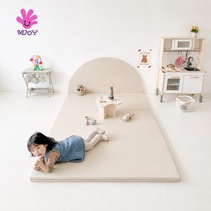 <span class=keywords><strong>Coussin</strong></span> de sol pliable extra épais, absorption des chocs, rangement facile, tapis de jeu Montessori pour bébé, zone d'activités sécurisée - Product Image 1