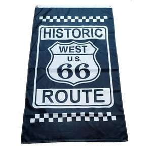 Offres Spéciales 100% Polyester 3X5ft personnalisé historique West US Route <span class=keywords><strong>66</strong></span> drapeaux impression numérique et populaire - Product Image 5