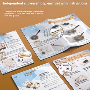 Bộ thí nghiệm khoa học học sinh tiểu học tự làm Công nghệ vật lý âm nhạc giáo dục phát Minh gỗ đặt mẫu giáo - Product Image 5