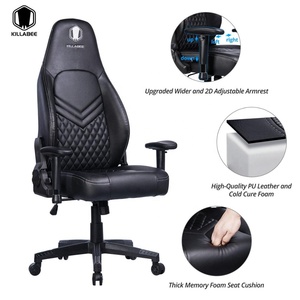 VANBOW <span class=keywords><strong>Chaise</strong></span> de jeu confortable idéale pour PC Computer Racing pour Gamer <span class=keywords><strong>Chaise</strong></span> de jeu <span class=keywords><strong>ergonomique</strong></span> - Product Image 1