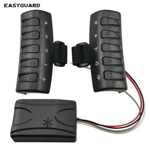 Bouton de commande universel pour volant carré, pour autoradio, lecteur DVD Android, GPS, Navigation multimédia, bouton télécommande sans fil - Product Image 5