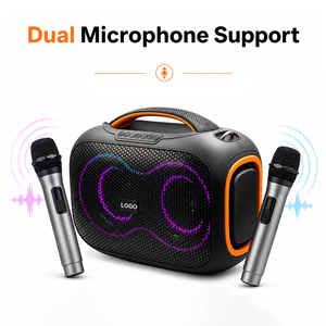 Enceinte portable 40W pour divertissement à domicile avec lumières LED RGB, USB, <span class=keywords><strong>carte</strong></span> TF et radio FM - Product Image 4