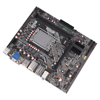 Combo de Placa Base y Procesador DIY 2025 Intel Core H610 B660 LGA1700 para Gaming de 12.ª y 13.ª Generación I3 I5 I7 I9 para Ordenador de Escritorio Todo en Uno