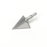 Tir à l'arc 100Gr 3 lames à tête large X3 pointes de flèche pointes de lame de chasse arbalète avec vis pour accessoires de tir de chasse à l'arc