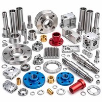Fabrication de pièces métalliques usinées CNC en laiton tourné, usinage sur mesure de l'acier, fraisage d'aluminium, fabrication de tiges en acier inoxydable de précision
