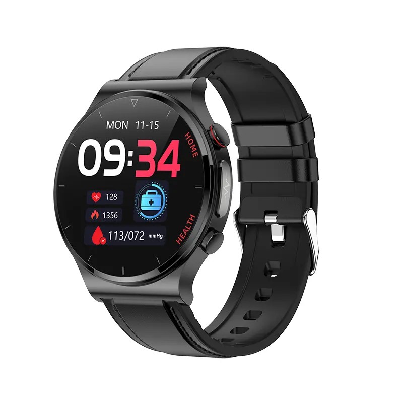 OEM 맞춤형 로고 포장 물리 치료 Ecg Ai 의료 스마트 시계 최신 패션 m50 더블 프로브 레이저 건강 Smartwatch