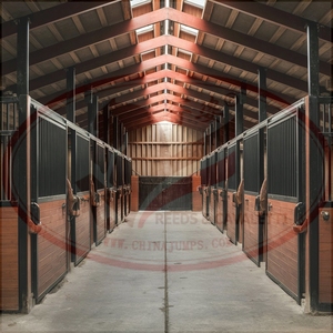 Abri galvanisé portatif préfabriqué sûr de panneaux d'écurie de cheval pour la ferme extérieure et le centre équin - Product Image 3