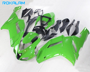 Carénage de moto pour Kawasaki Ninja ZX-6R 07 08, carrosserie verte <span class=keywords><strong>ZX6R</strong></span> 636 2007 <span class=keywords><strong>2008</strong></span> ZX636, vente en gros - Product Image 1