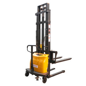 Envío Gratuito, Elevador Semieléctrico con Altura de Elevación de 1.6m 2m, Apilador de Palés en Venta - Product Image 6