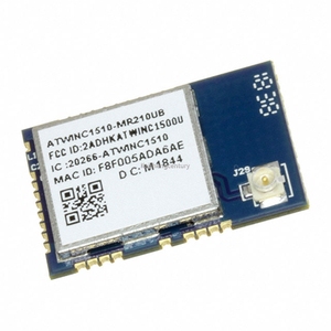 New And Original ATWINC1510-MR210UB1961 RF TXRX MOD WIFI CHIP + U.FL SMD RF and <b>Wireless</b>/RF Transceiver Modules and <b>Modems</b> - Product Image 1