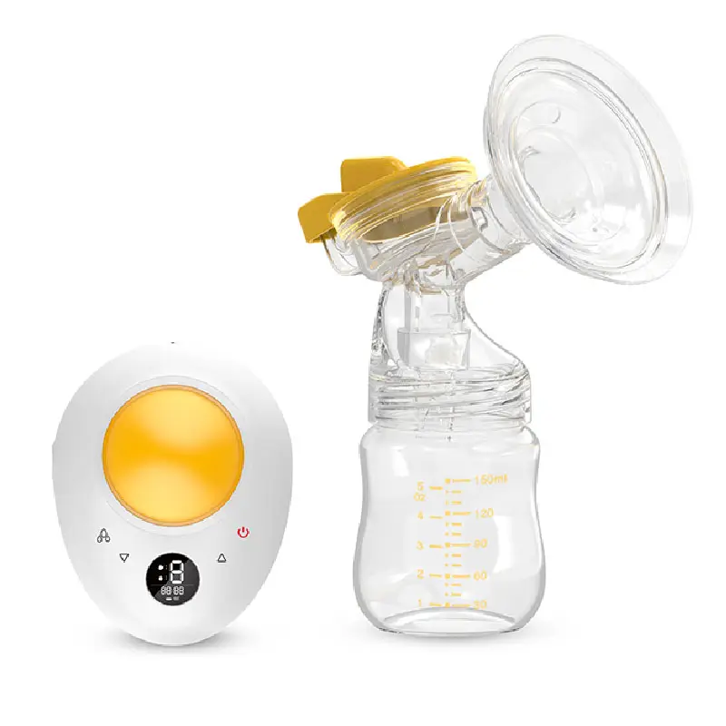 Çift elektrikli göğüs pompası USB elektrik göğüs pompası ile bebek süt şişesi soğuk ısı pedi BPA ücretsiz güçlü göğüs pompası s