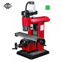 Machine à fraiser universelle SU1, perceuse de 16 mm, mini-machine à fraiser universelle horizontale et verticale de table, SIEG